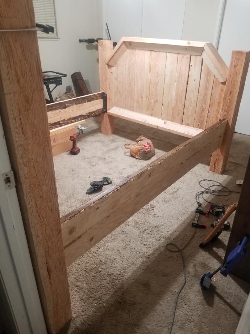 Rustic Bed Side Rails